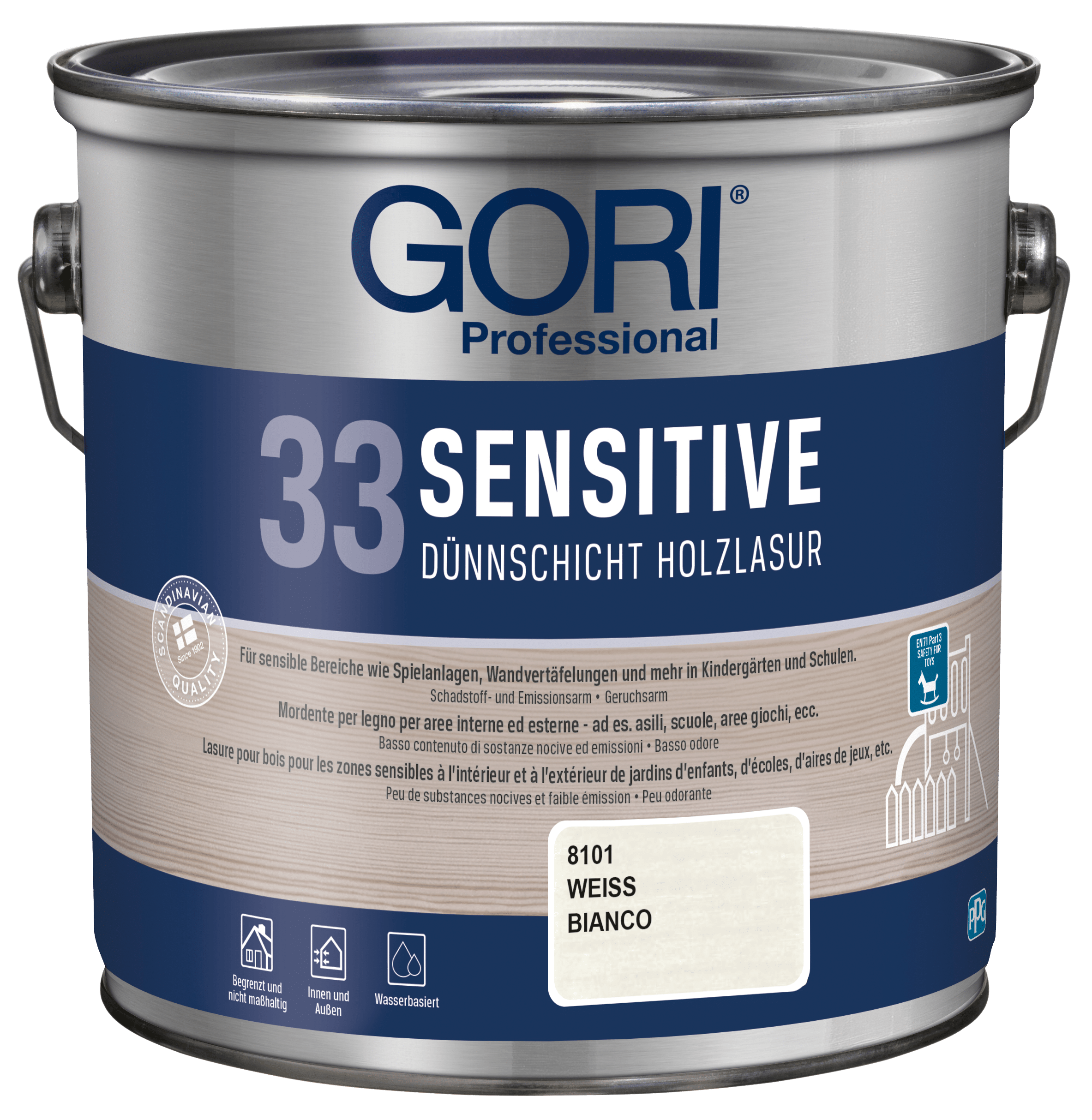 GORI 33 SENSITIVE Holzlasur