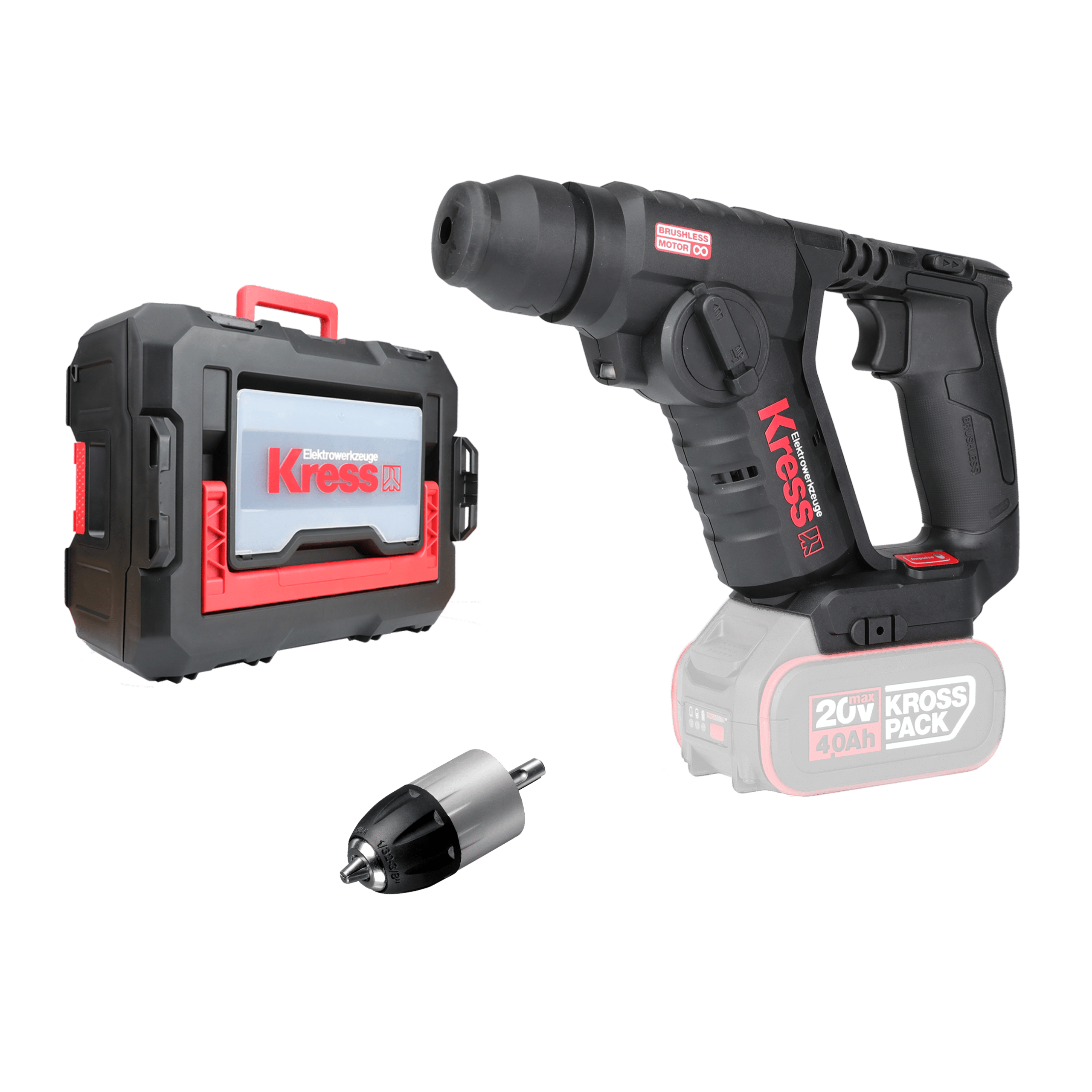 Kress 20V Bohrhammer 1,7J KUC50.91