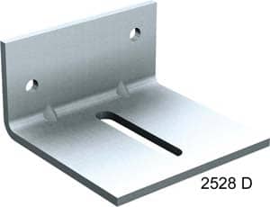 Befestigungswinkel für 2 Schienen 2528 D