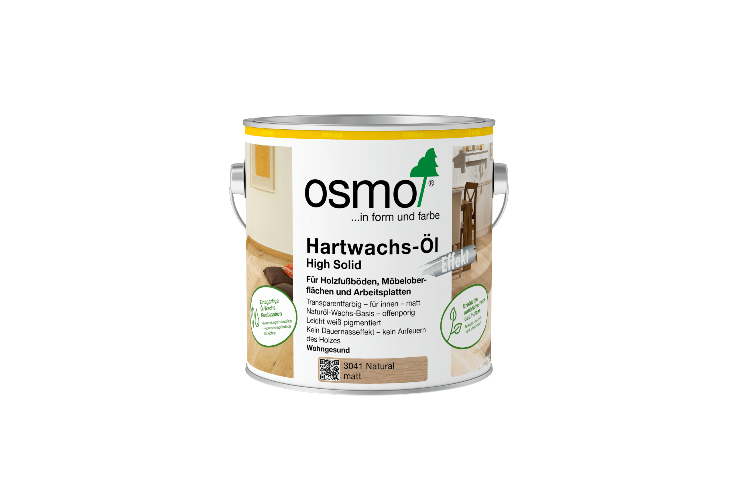 Osmo Hartwachs-Öl Effekt