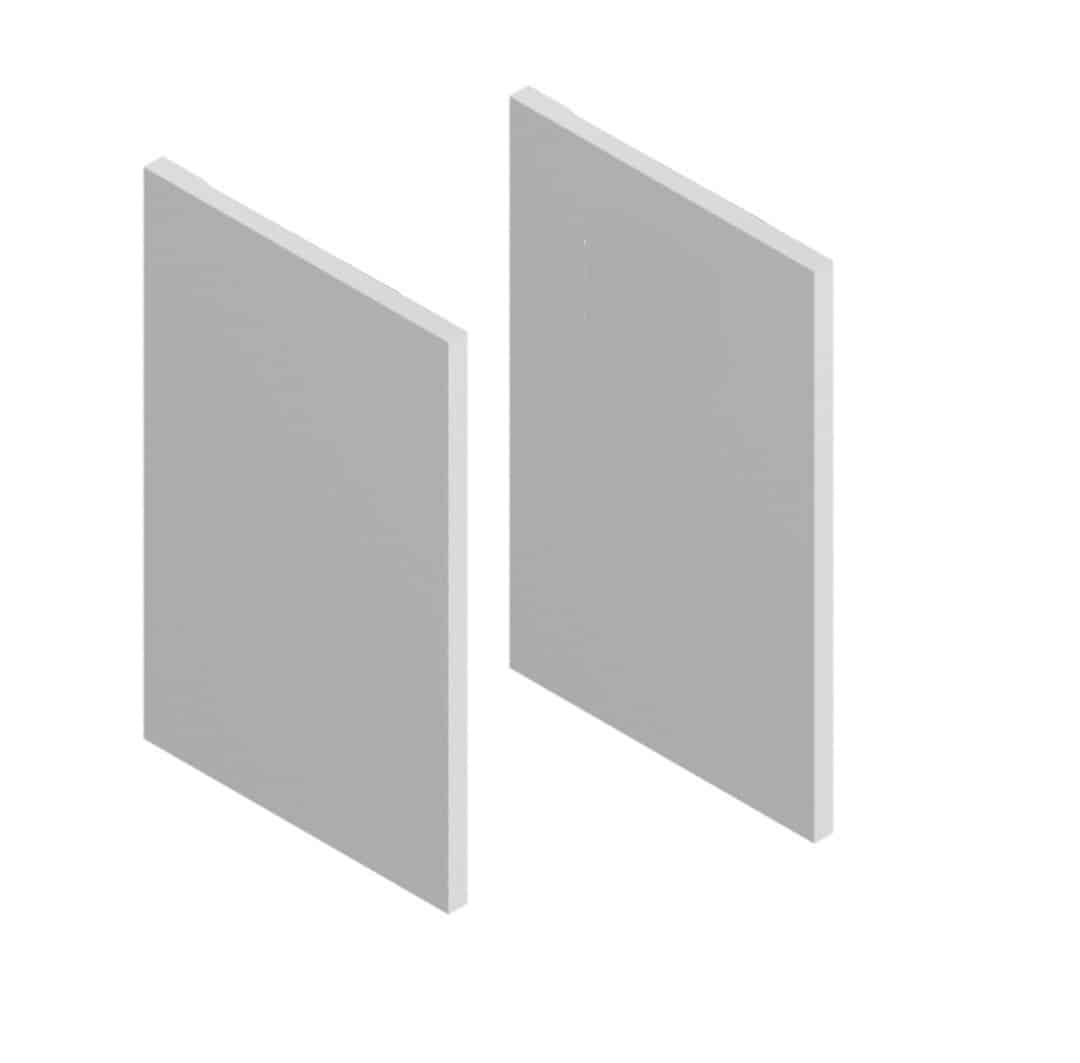 Helm Abdeckkappen für Abstandprofil beidseitig