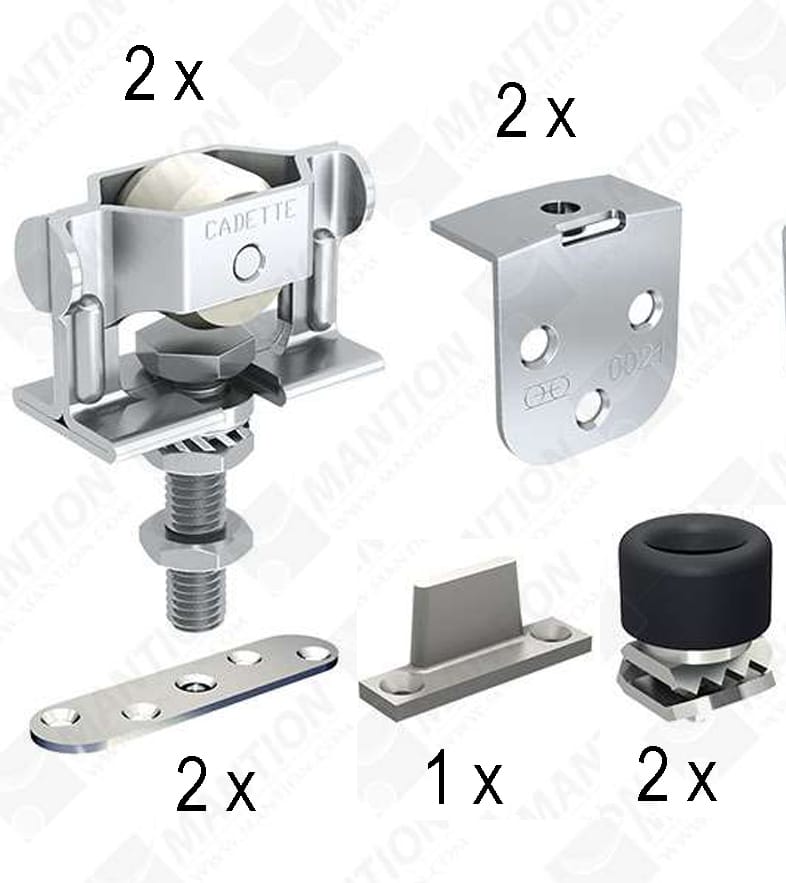 MANTION Schiebetür-Garnitur Cadette D