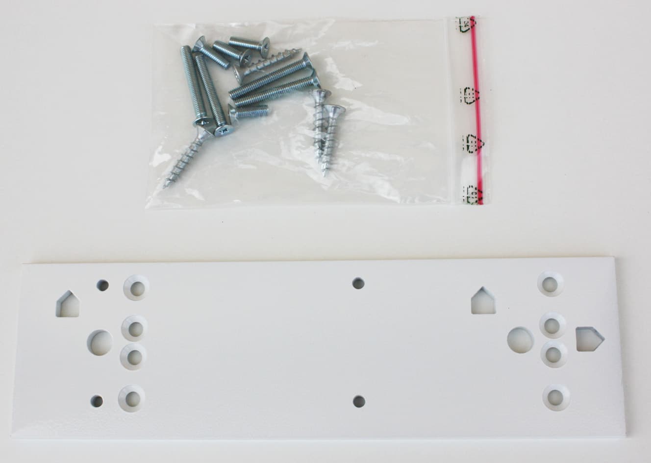 DORMA Montageplatte für TS 71/72 weiß