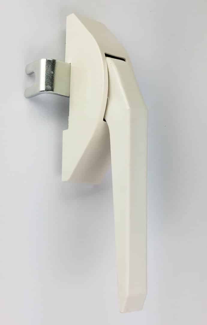 Hebel mit Getriebekasten weiß