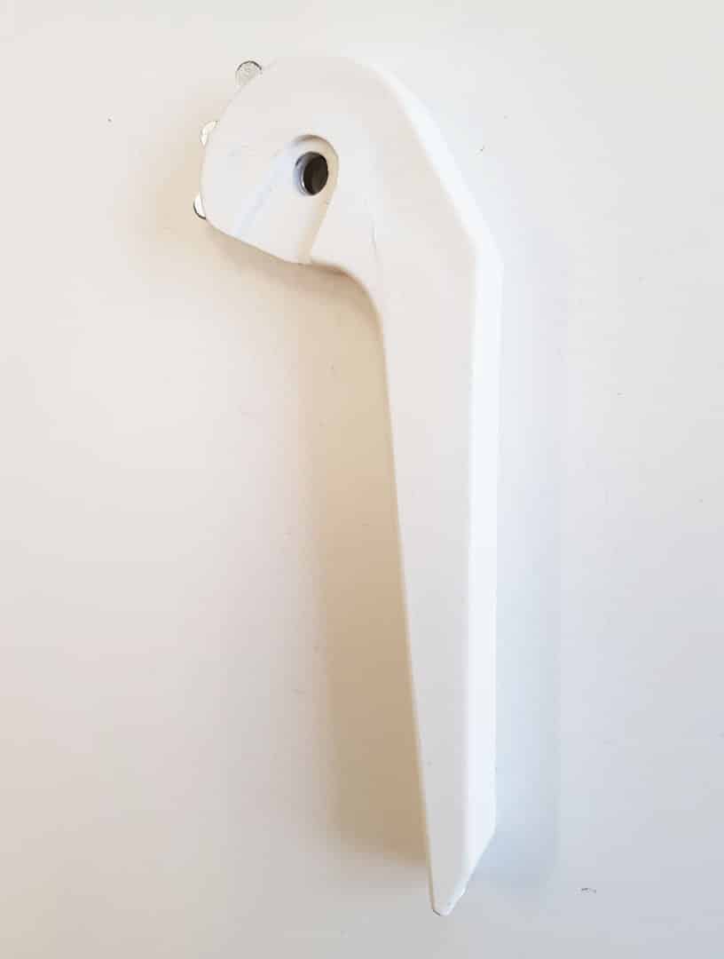 Hebel, Kunststoff weiß für DDR Fenstergriff