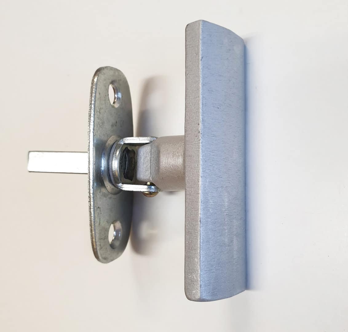 Fenstergriff, ALU F1 eloxiert klappbar