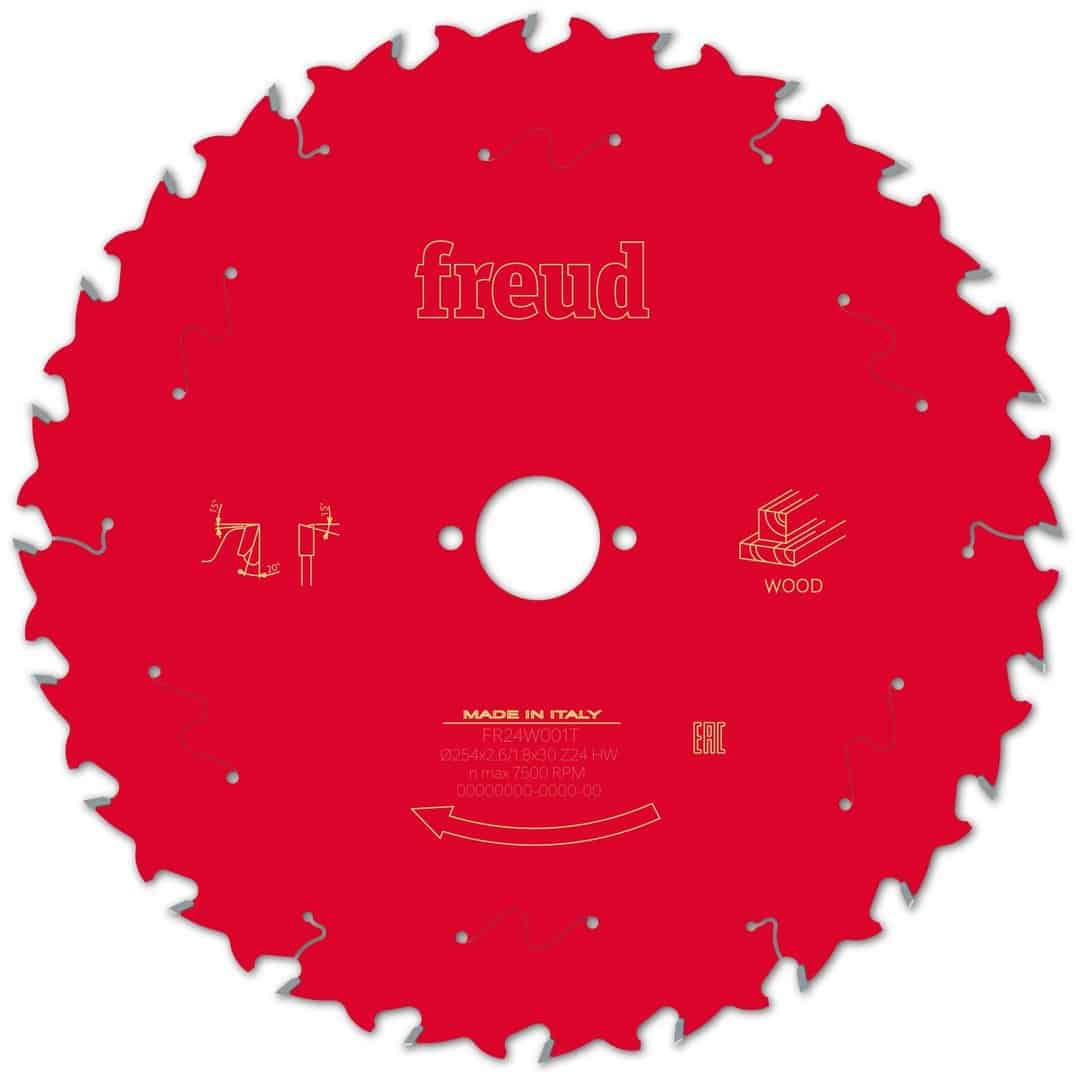 Kreissägeblatt für Holz – D254_B2.6_b1.8_d30 Z24 20°