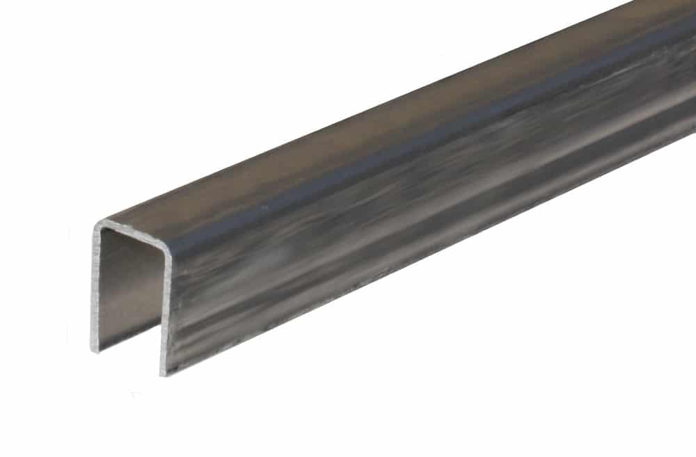 MANTION Führungsschiene 1109 Alu (18x25mm) U-Schiene