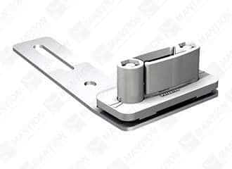 Führung 1131XRG Kunststoff weiß für Fensterbänke, verstellbar von 14 bis 30 mm