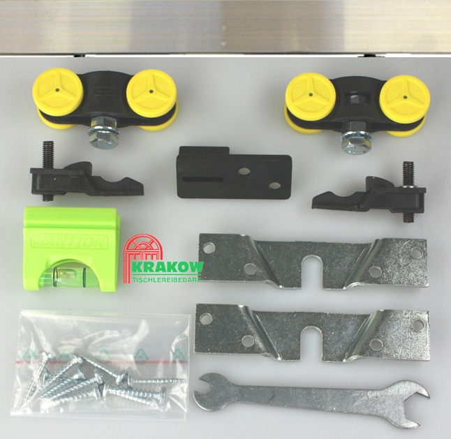 MANTION Schiebetürbeschlag MA 80-300 cm max. Türbreite bis 150 cm