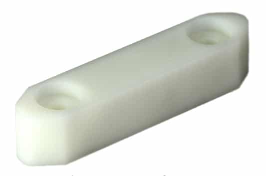 MANTION Bodenführung 1110GN aus Nylon, Torführung für Führungsschiene 1110 Stahl