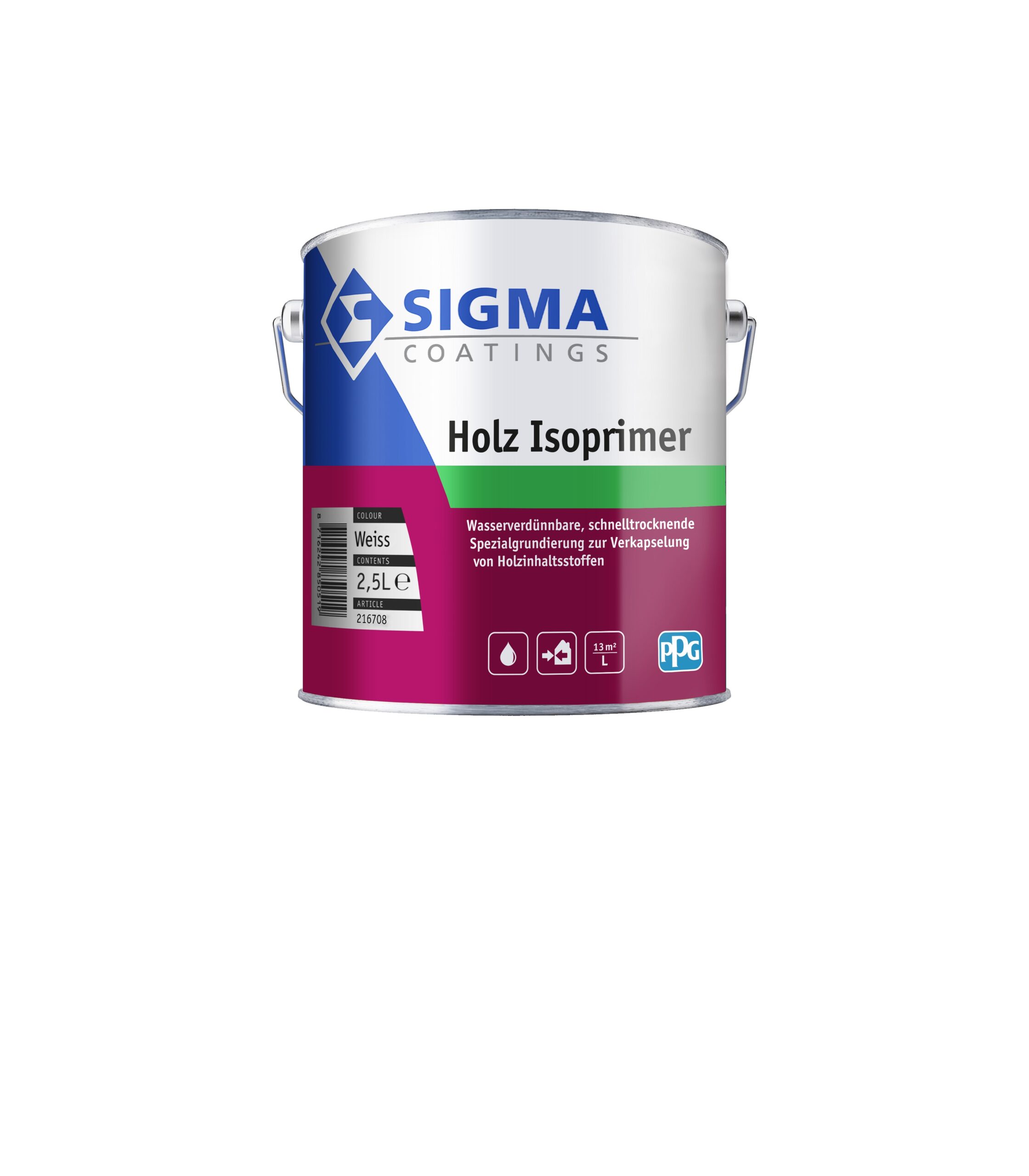 SIGMA Holz-Iso-Primer weiß 1.0 Liter