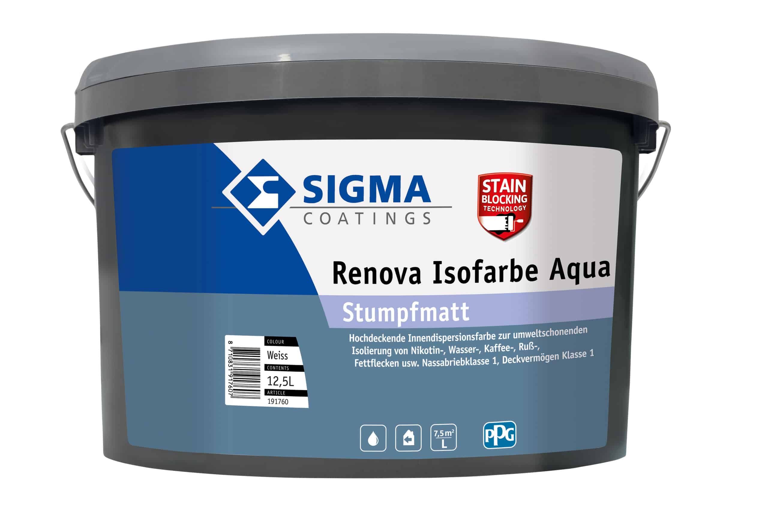 SIGMA Renova Isofarbe Aqua weiß 12.5 L