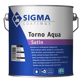 SIGMA Torno Aqua Satin Wunschton nach RAL/NCS 2.5 Liter