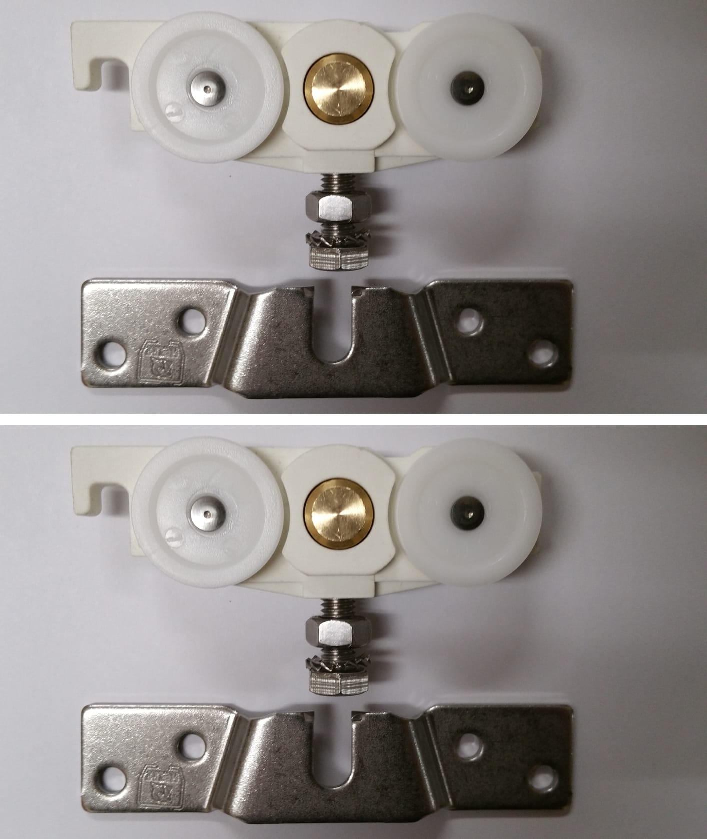 HELM 140 Garnitur 140-H1 für eine einflügelige Holzschiebetür